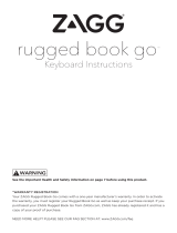 Zagg Rugged Book Go El manual del propietario