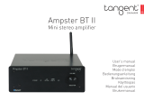 Tangent Ampster II X4 Micro System Black Manual de usuario