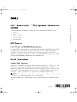 Dell PowerVault 770N (Deskside NAS Appliance) Guía del usuario