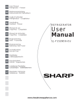 Sharp F1529E0I 2 DRAWER FFREEZER Manual de usuario