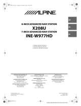 Alpine X208U Guía de instalación