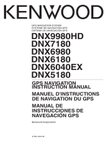 Kenwood DNX 7180 El manual del propietario