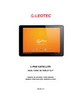 Leotec L-Pad Satellite 3G Manual de usuario