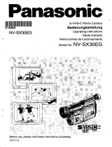 Panasonic NVSX30EG El manual del propietario