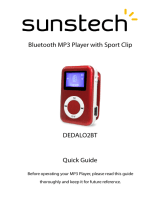 Sunstech Dedalo II BT Instrucciones de operación