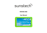 Sunstech Kids 9 QC 8GB Instrucciones de operación
