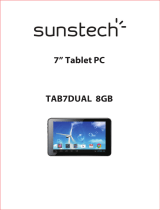 Sunstech Tab 7 Dual 8GB El manual del propietario