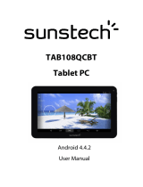 Sunstech Tab 108 QCBT Manual de usuario