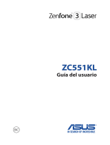 Asus ZenFone 3 Laser ‏(ZC551KL)‏ Manual de usuario