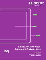 Manual del Usuario BQ Edison 2 Quad Core Guía de inicio rápido