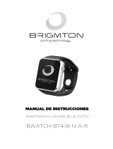 Brigmton BWATCH-BT4 B N A R Instrucciones de operación
