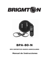 Brigmton BPA-80N El manual del propietario
