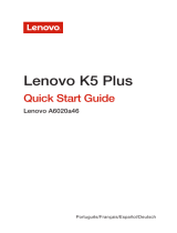 Lenovo K5 Plus Guía de inicio rápido