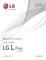 LG L Fino Telefónica Manual de usuario