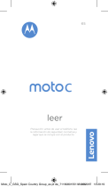 Motorola MOTO C Guía de inicio rápido