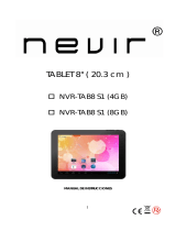 Nevir NVR-TAB8 S1 4GB Manual de usuario