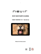 Nevir NVR-TAB101 QIPS S5 8GB El manual del propietario