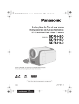 Panasonic SDR H60 Manual de usuario