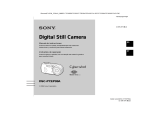 Sony Série DSC-P73 Manual de usuario