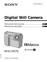 Sony Mavica MVC-FD75 Manual de usuario