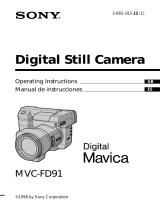 Sony MVC-FD91 Manual de usuario