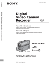Sony DCR-DVD200 Manual de usuario