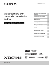 Sony PXW-Z150 Manual de usuario