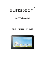 Sunstech Tab 10 DualC 8GB Guía del usuario