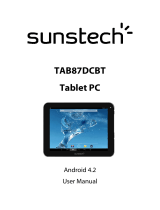 Sunstech Tab 87 DCBT Instrucciones de operación