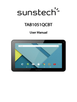 Sunstech Tab 1051 QCBT Manual de usuario
