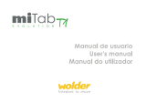 Wolder miTab Evolution T1 El manual del propietario