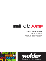 Wolder miTab Jump El manual del propietario