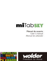 Wolder miTab Sky Guía del usuario