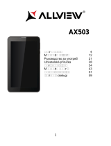 Allview AX 503 Manual de usuario