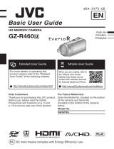 JVC GZ-R460 Instrucciones de operación