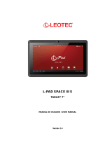 Leotec LE-TAB705 Manual de usuario