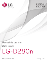 LG Série D280N Telefónica Manual de usuario