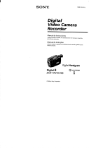 Sony DCR-TRV410 Manual de usuario