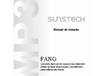 Sunstech Fang Manual de usuario