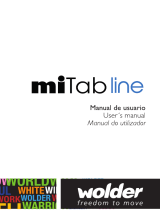 Wolder miTab Line El manual del propietario