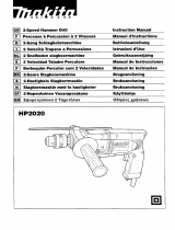 Makita hp 2020 El manual del propietario