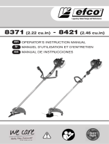 Efco 8421 Operator's Instruction Manual