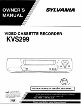 Sylvania KVS299 Manual de usuario