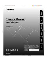 Toshiba 29AS41 Guía del usuario