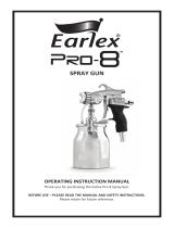 Earlex Pro 8 Gun El manual del propietario