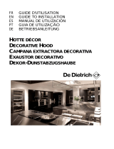 De Dietrich DHT6605X Dunstabzugshaube El manual del propietario
