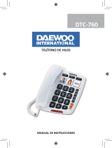 Daewoo DTC 760 El manual del propietario