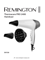 Remington Thermacare PRO 2400 D5720 Manual de usuario