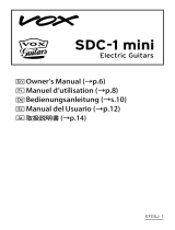 Vox SDC-1 mini El manual del propietario