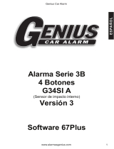 Genius Car Alarm Alarma Genius G34-Si El manual del propietario